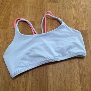 Ivivva Lululemon 10 Girls Unlined Criss Cross back Sports Bra